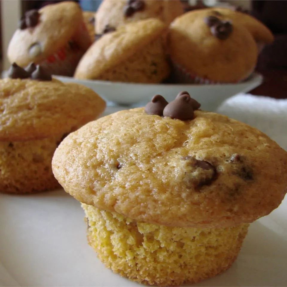 Barb's Pumpkin Chocolate Chip Muffins