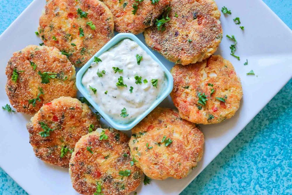 Salmon Croquettes with Fresh Salmon