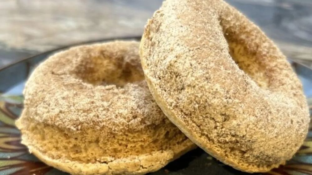 Low Fat, Gluten-Free Vegan Apple Cider Donuts