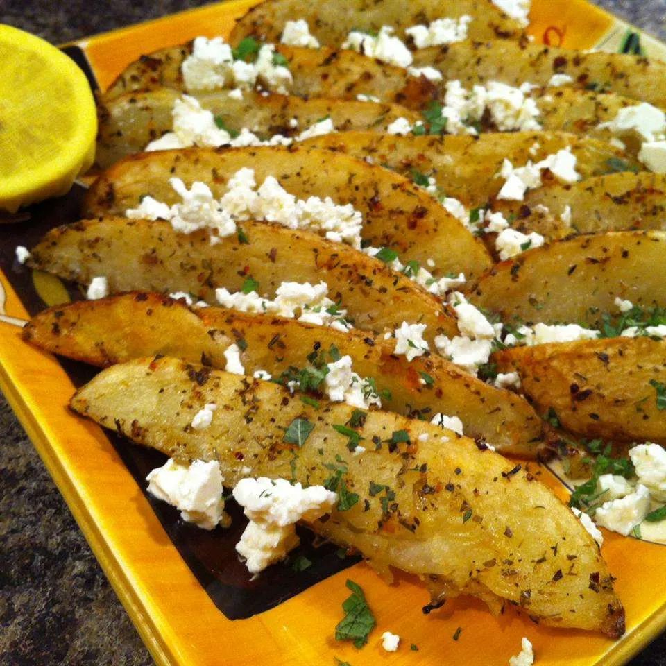 Baked Greek Fries