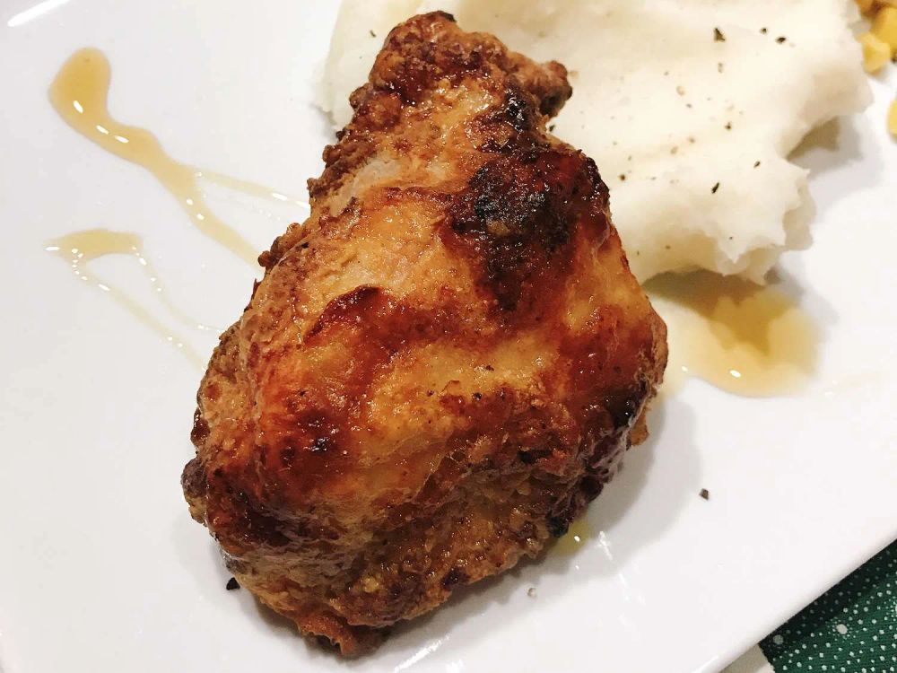 Amazing Buttermilk Air-Fried Chicken