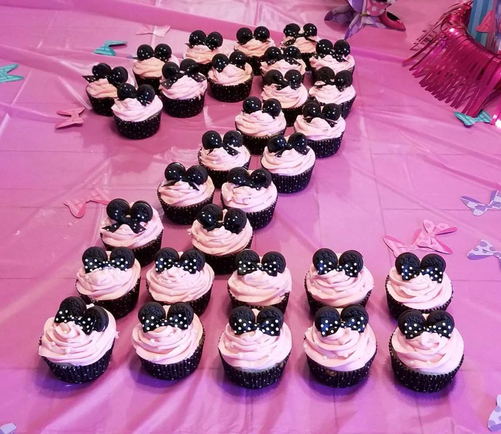 Minnie Mouse Cupcakes