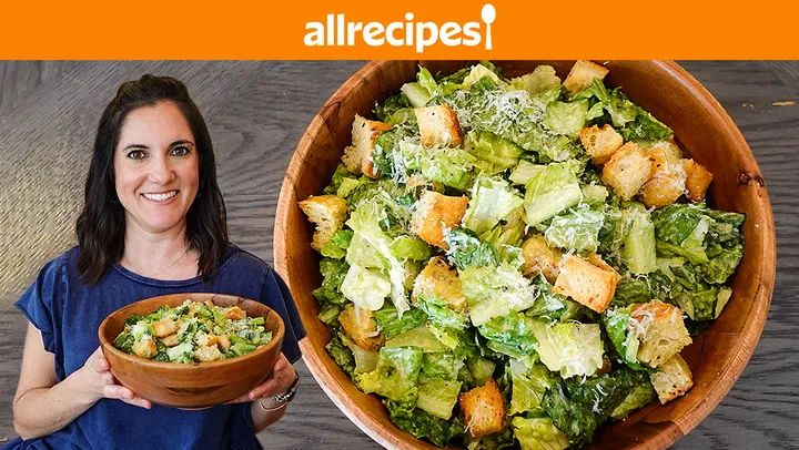 Classic Caesar Salad with Homemade Croutons