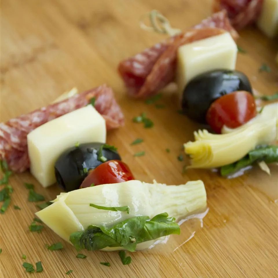 Antipasto on a Stick