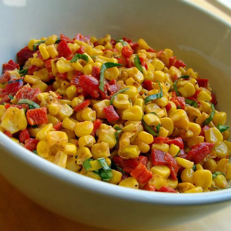 Corn Salad with Creamy Italian Dressing