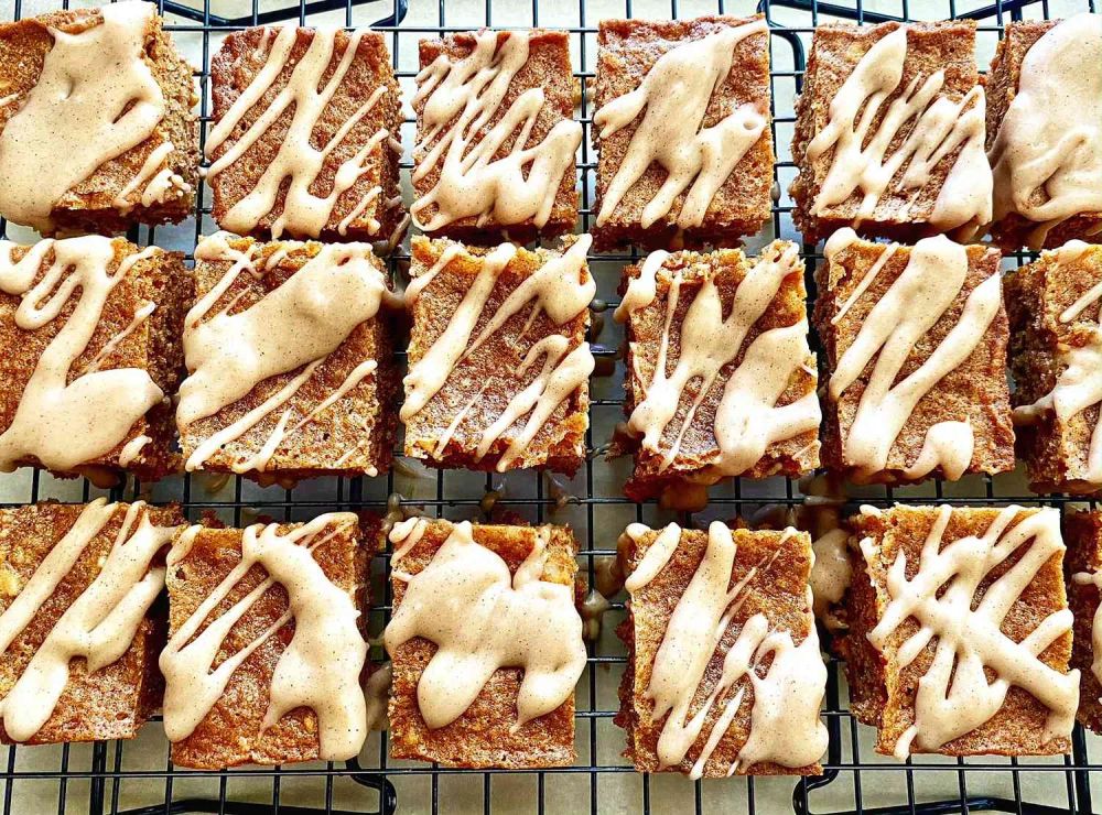 Nutty Cinnamon Bars