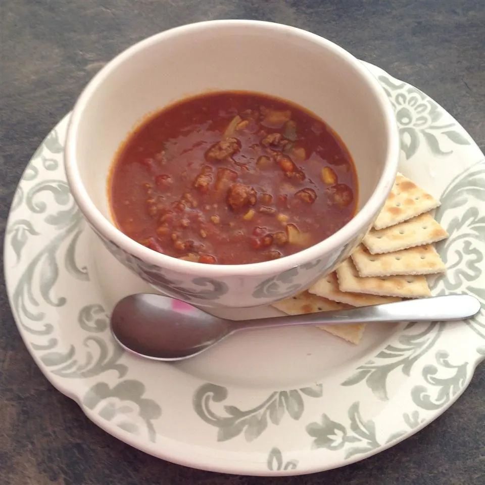 Quick, Homemade Hamburger Soup