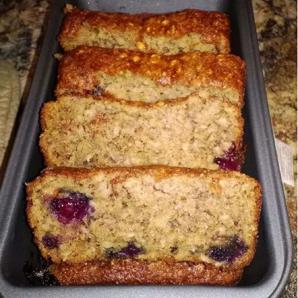 Ms. Mary's Gluten-Free Banana Blueberry Bread