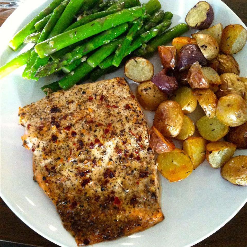 Chef John's Baked Lemon Pepper Salmon