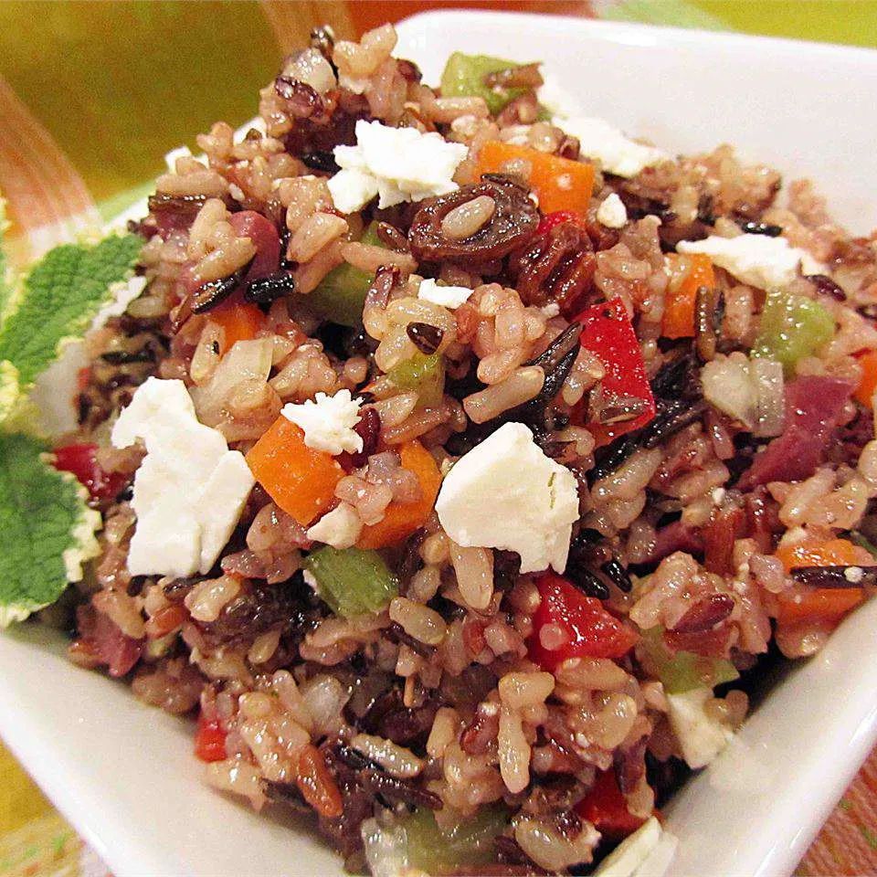 Mediterranean Brown Rice Salad