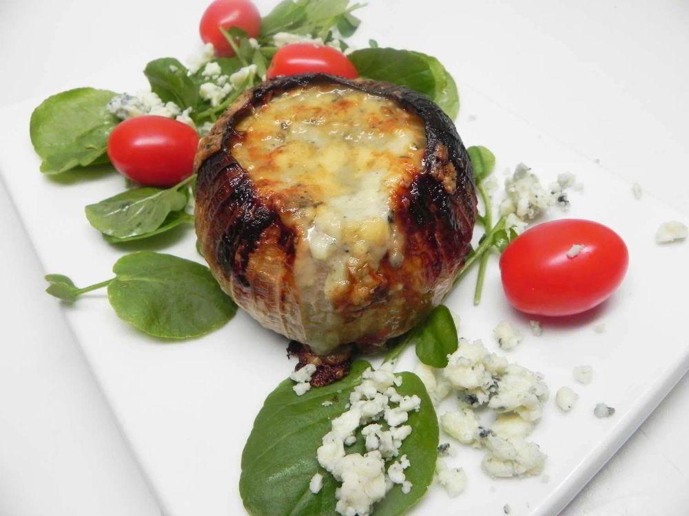 Grilled Blue Cheese Stuffed Onions