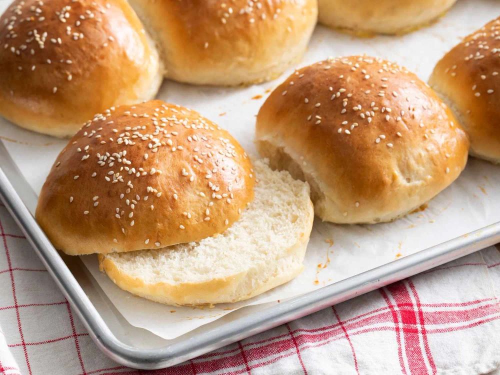 Homemade Hamburger Buns