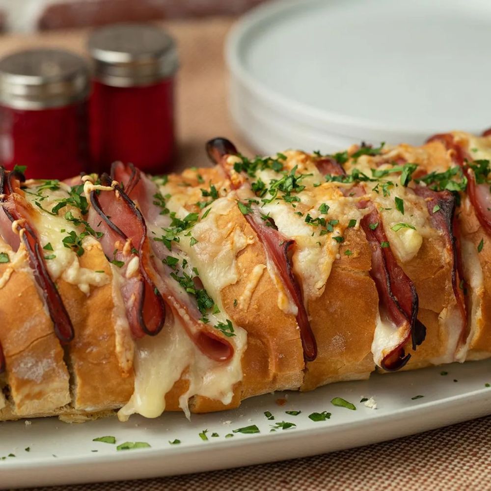 Ham & Cheese Pull-Apart Bread