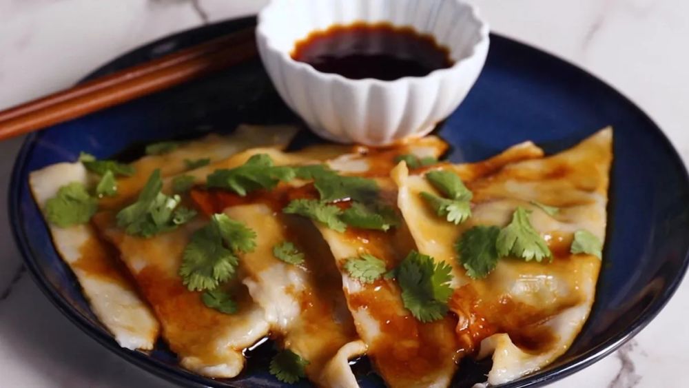 2-Minute Vegetable Dumplings