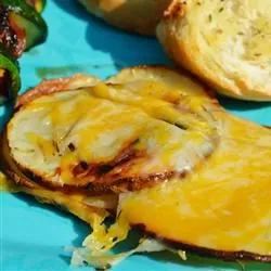 Cheesy Campfire Potatoes