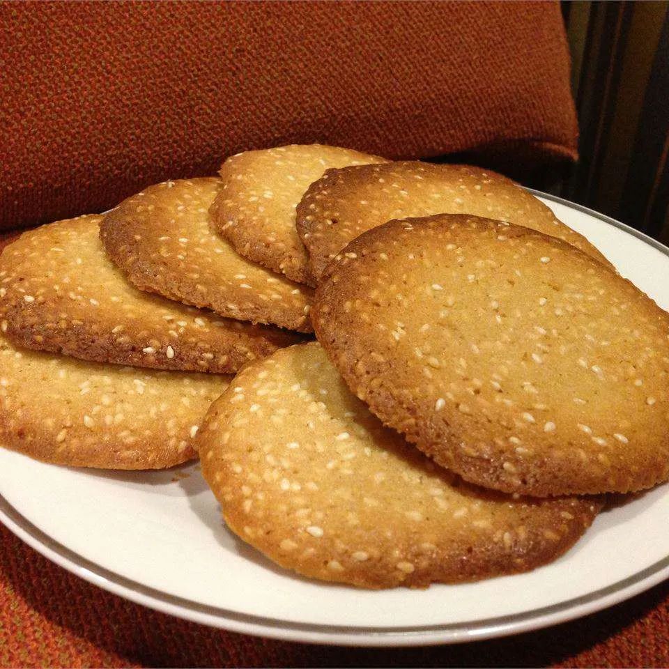 Sesame Lemon Crisps