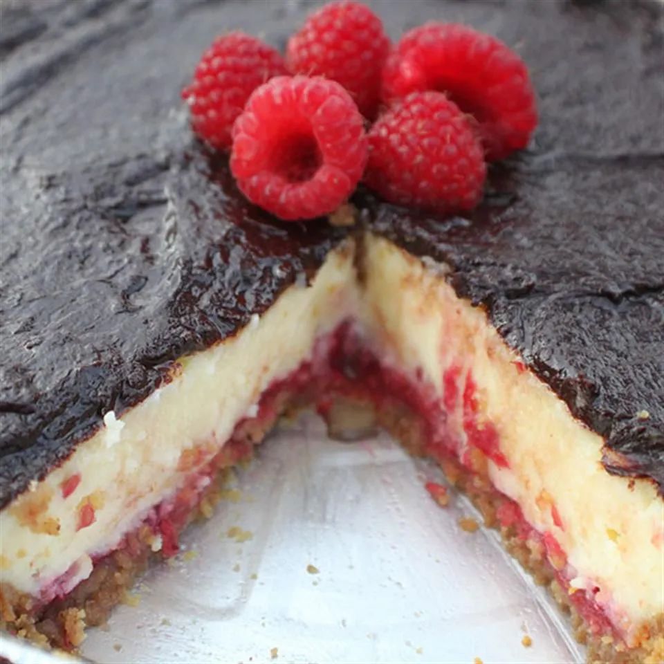 Chocolate Raspberry Cheesecake