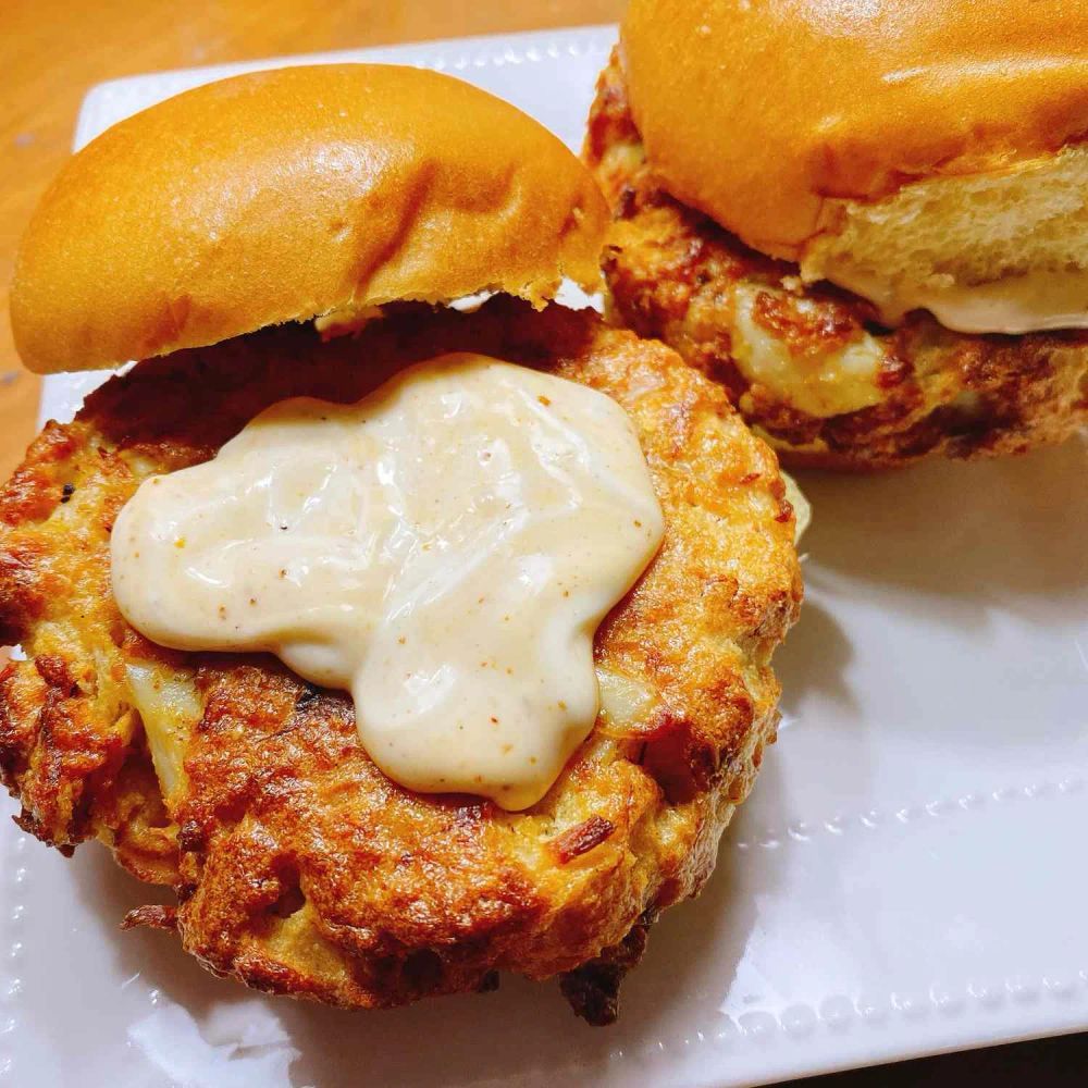 Air Fryer Cajun Crab Cakes