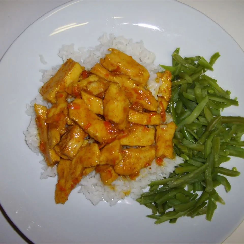 Orange Curried Chicken