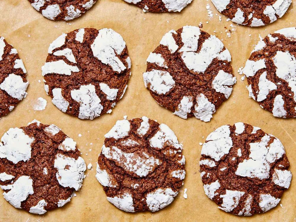 Chocolate Crinkle Cookies