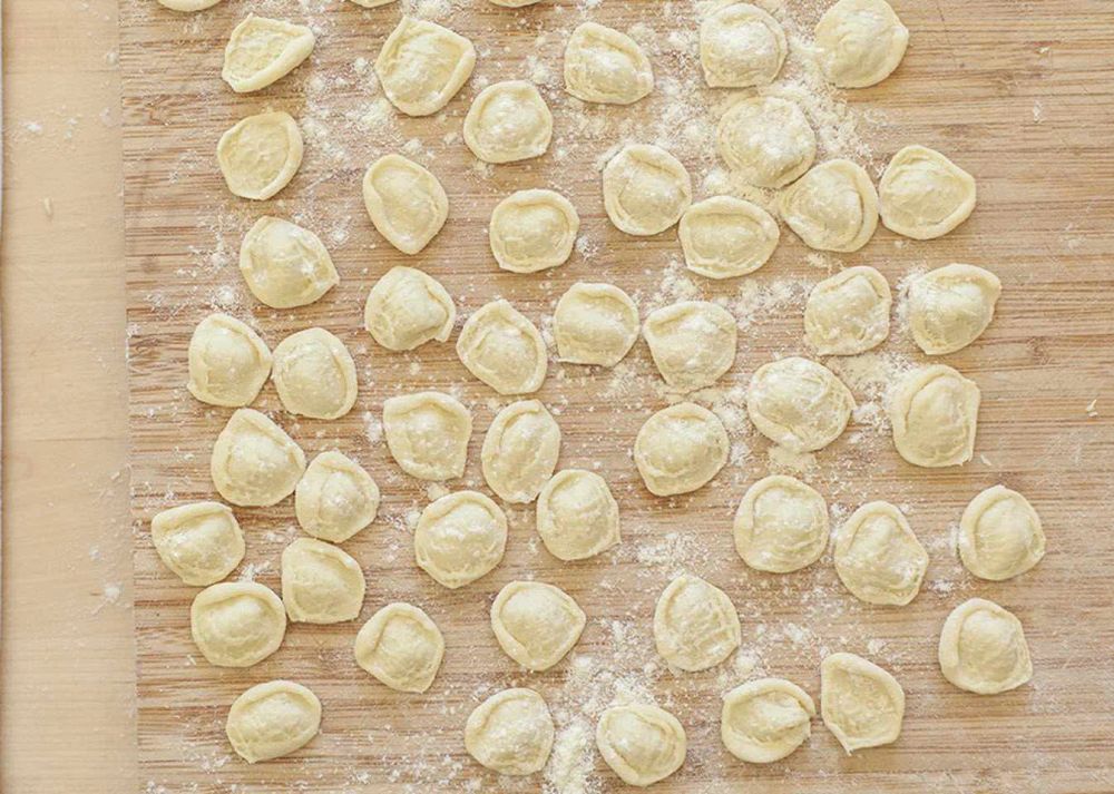 Homemade Orecchiette Pasta