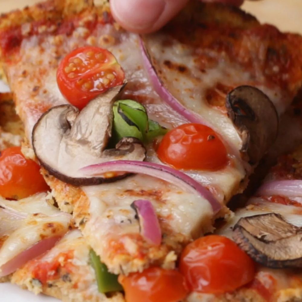 The Best Ever Cauliflower Pizza Crust