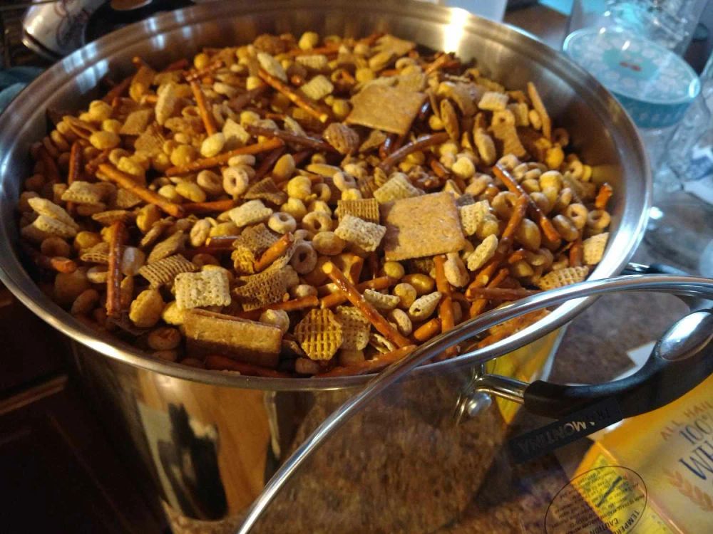 Homemade Chex Party Mix