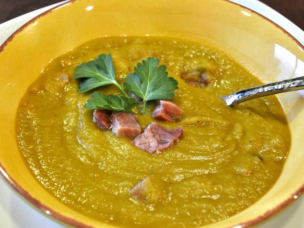 Split Pea Smoked Turkey Soup