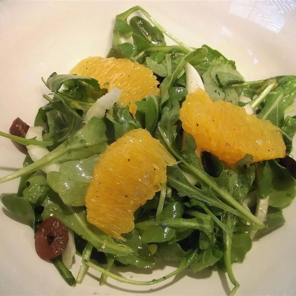 Arugula, Fennel, and Orange Salad