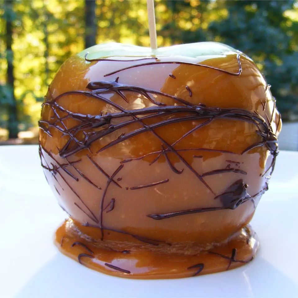 Plain Caramel Apples