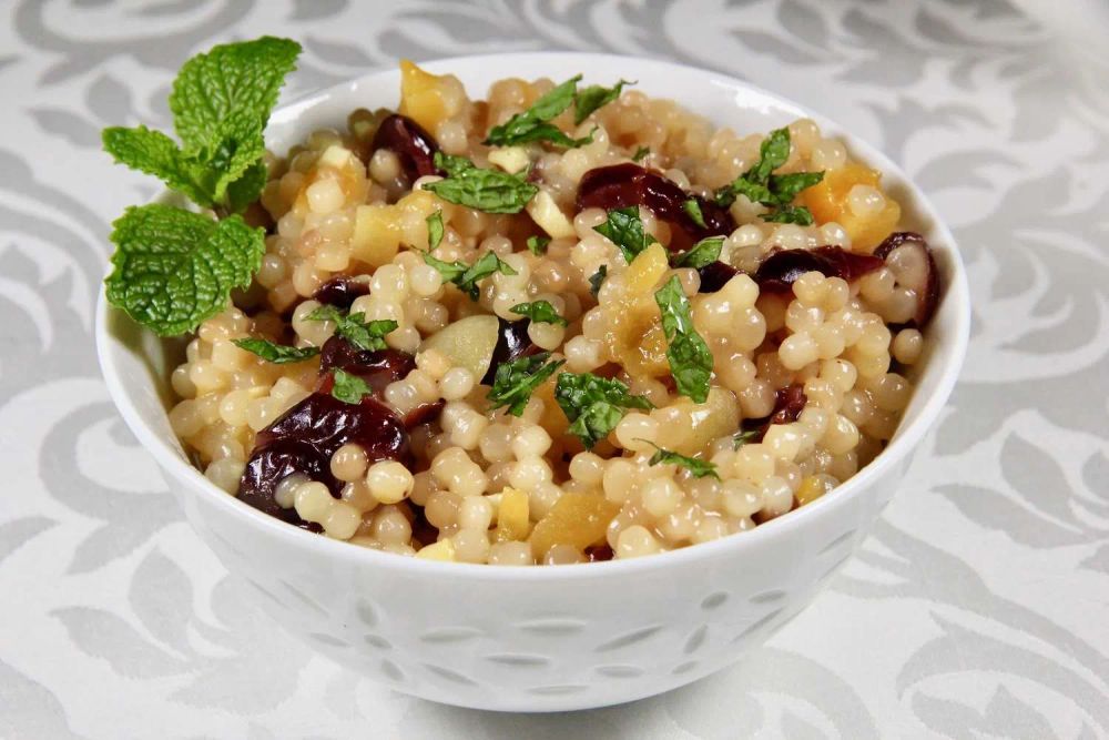 Apricot-Cranberry Israeli Couscous