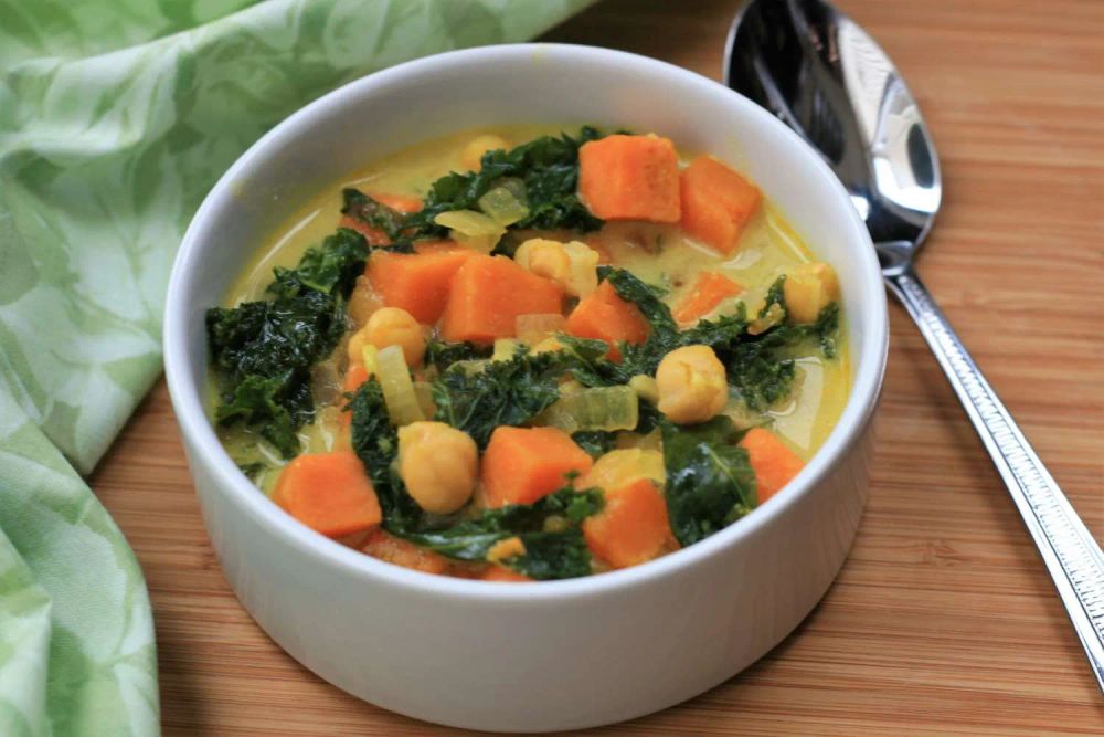 Sweet Potato and Kale Soup