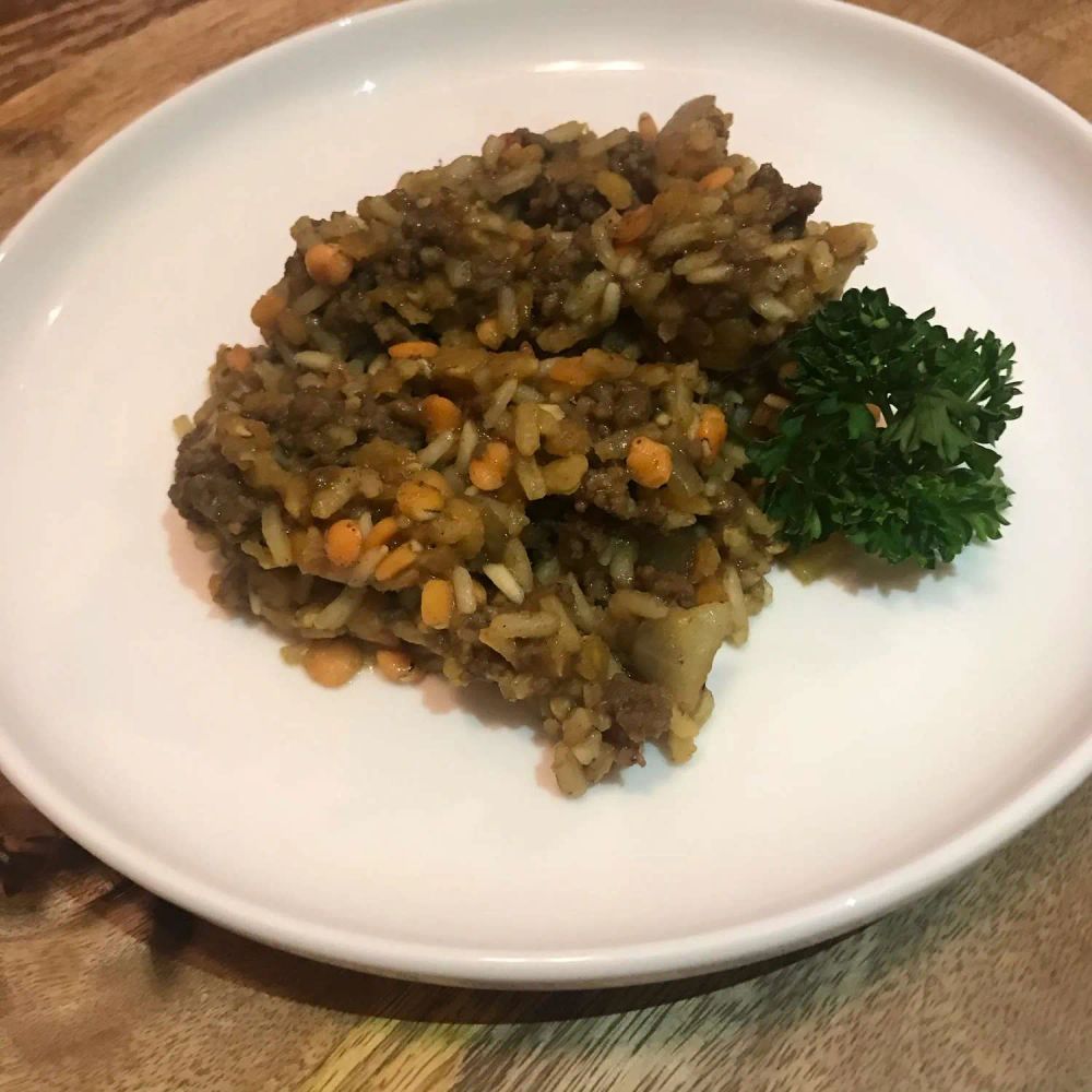 Ground Beef Lentil Curry