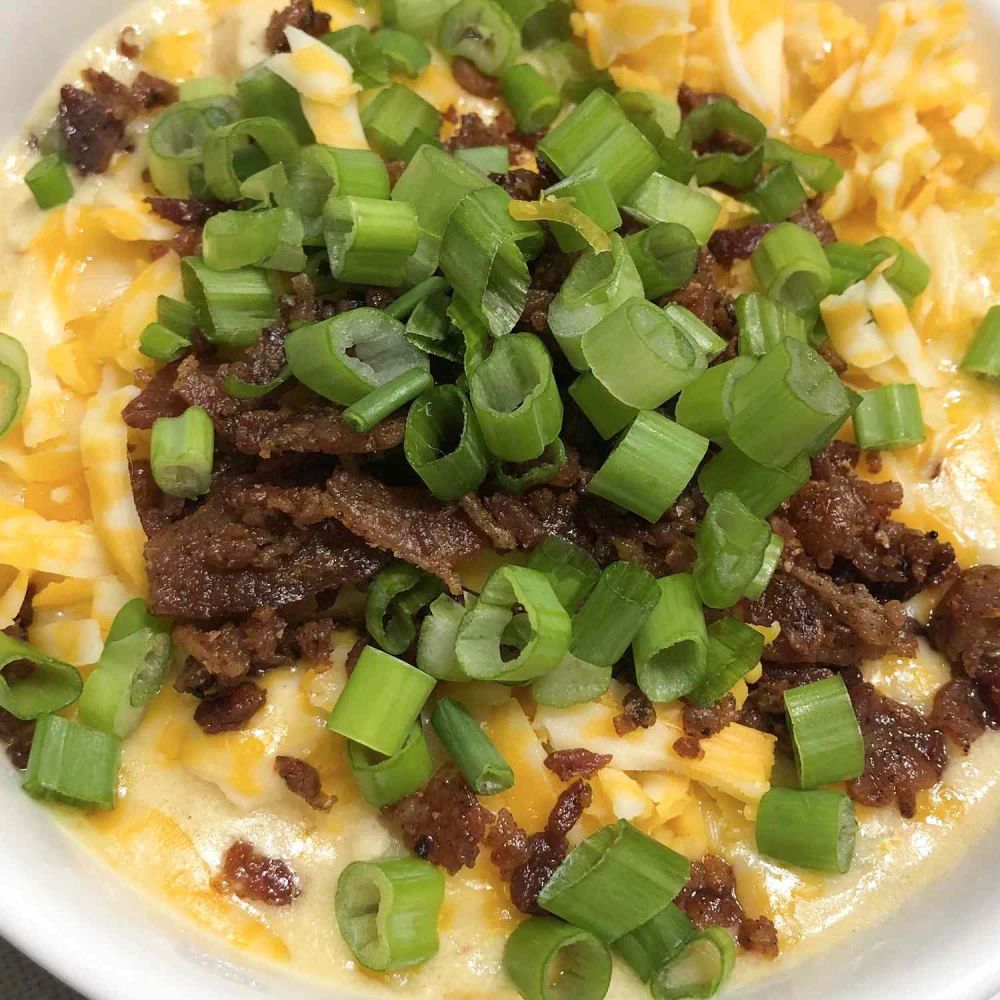 Loaded Chicken Potato Soup