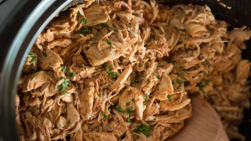 Shredded Salsa Chicken