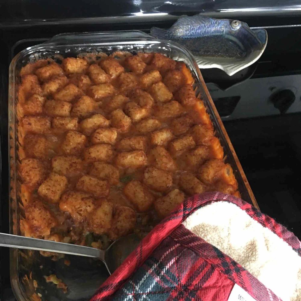 Flavorful Tater Tot Casserole