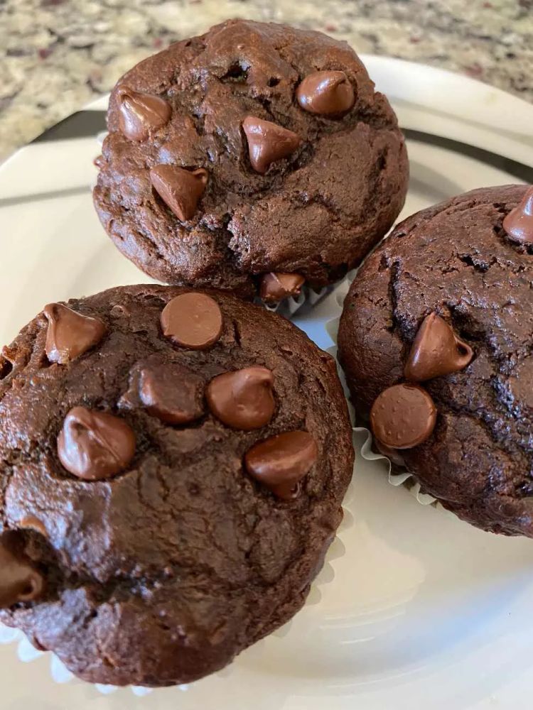 Chocolate Pumpkin Muffins