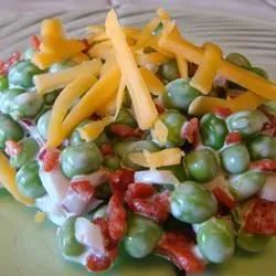 Bacon Ranch Pea Salad