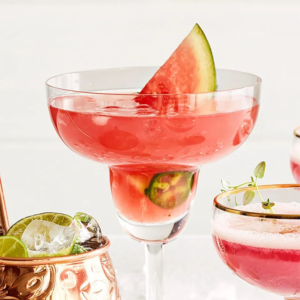 Spicy Watermelon Margarita