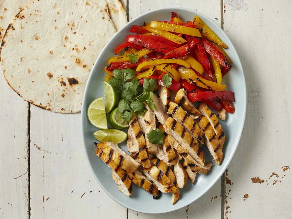 Grilled Chicken Fajitas