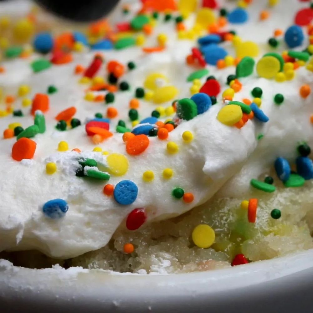 Birthday Cake Mug Cake