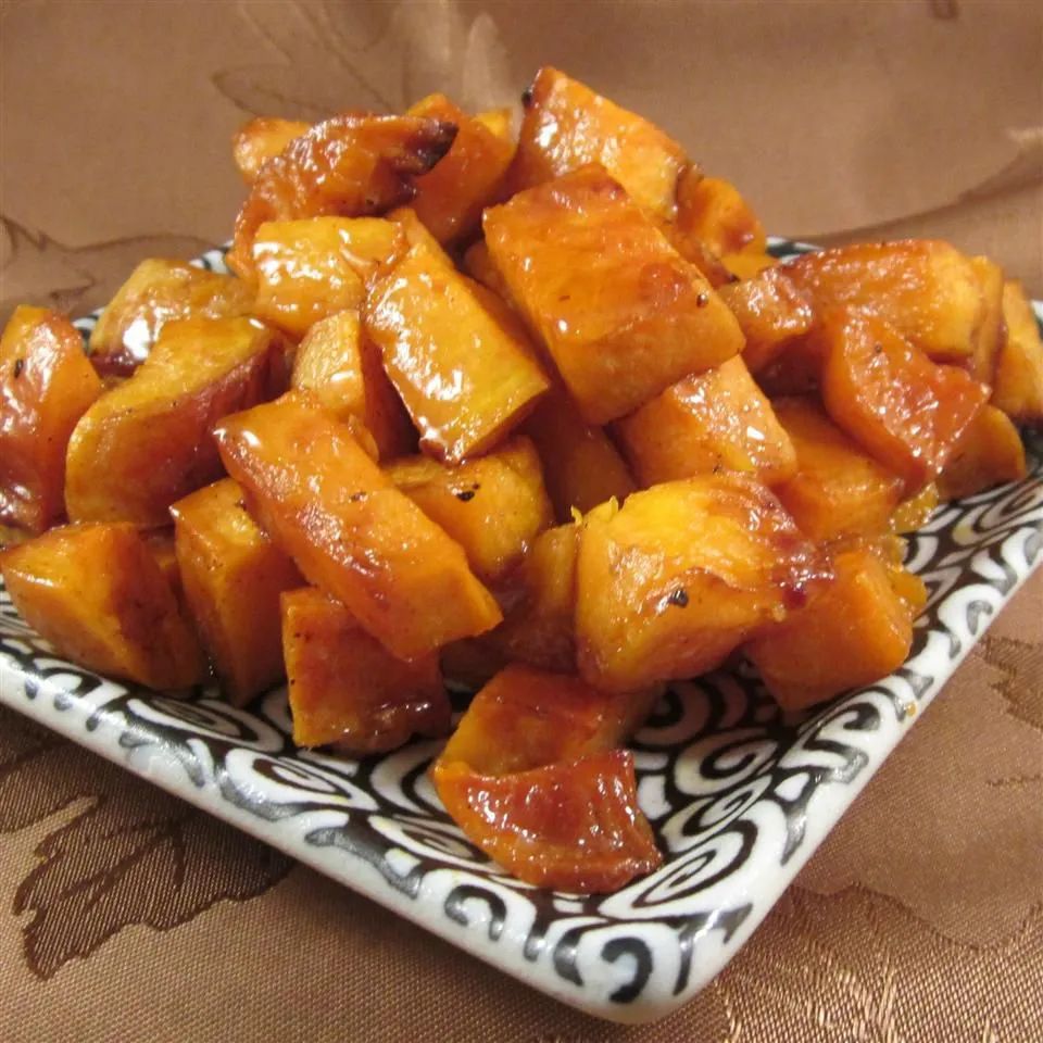 Honey Roasted Sweet Potatoes