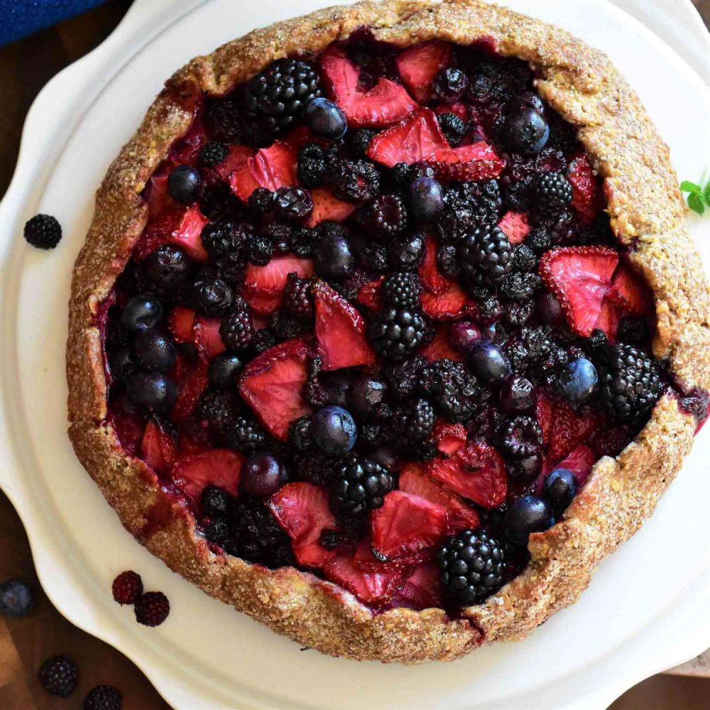 Mixed Berry Crostata