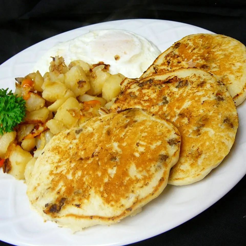 Savory Sausage Pancakes