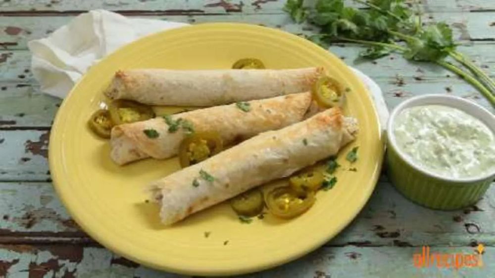 Slow Cooker Jalapeno Popper Taquitos