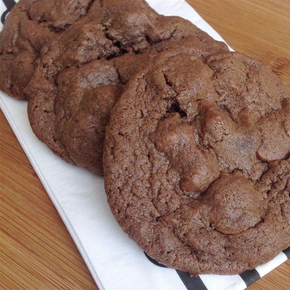 Vegan Chocolate Chocolate Chip Cookies