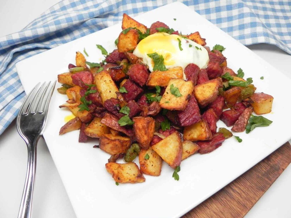 Air Fryer Corned Beef Hash