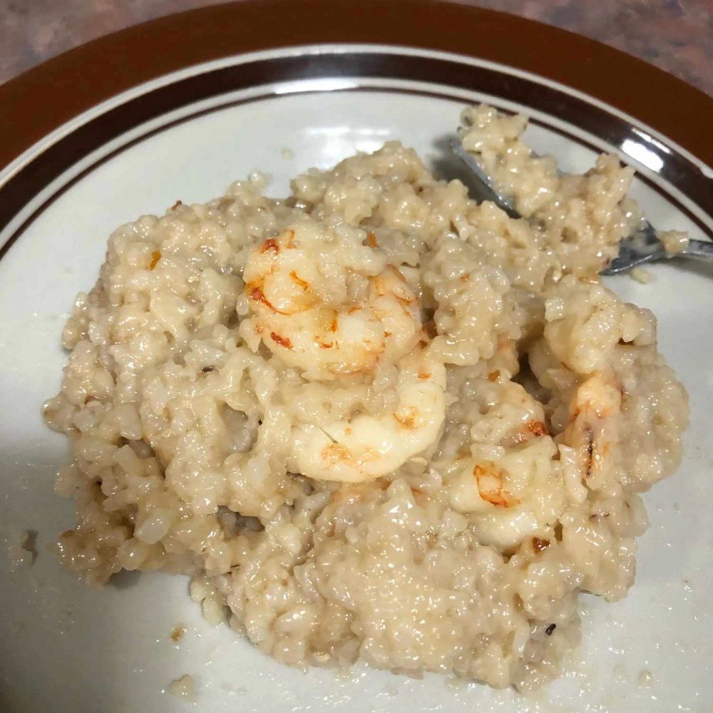 Instant Pot Shrimp Scampi Risotto