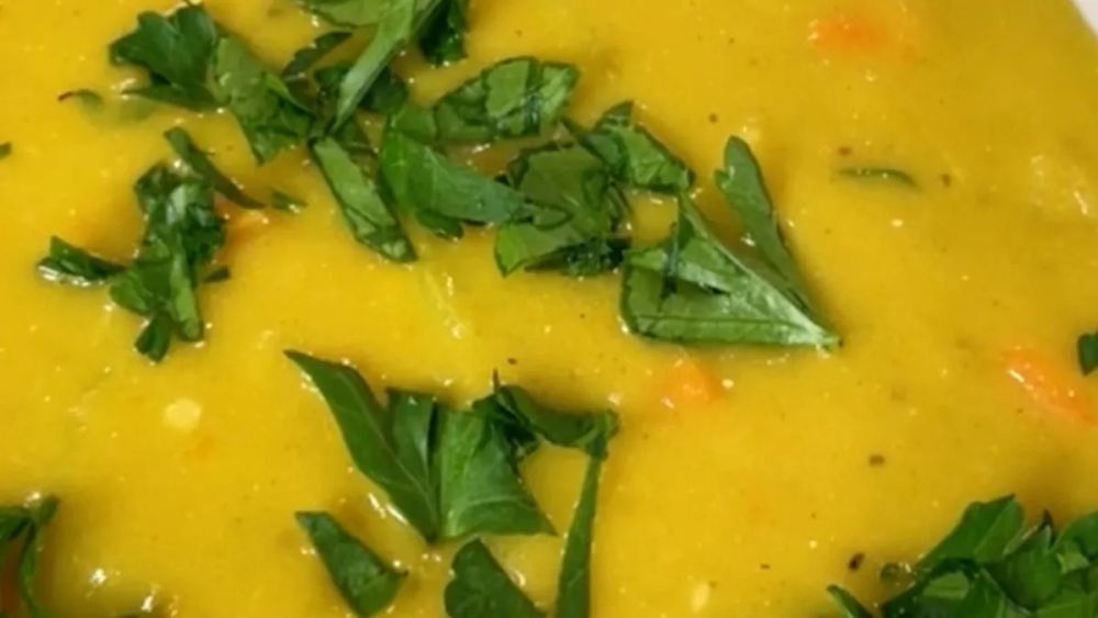 Curried Potato Leek Soup