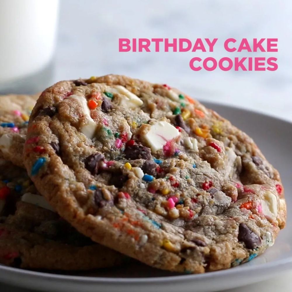 Birthday Cake Cookies